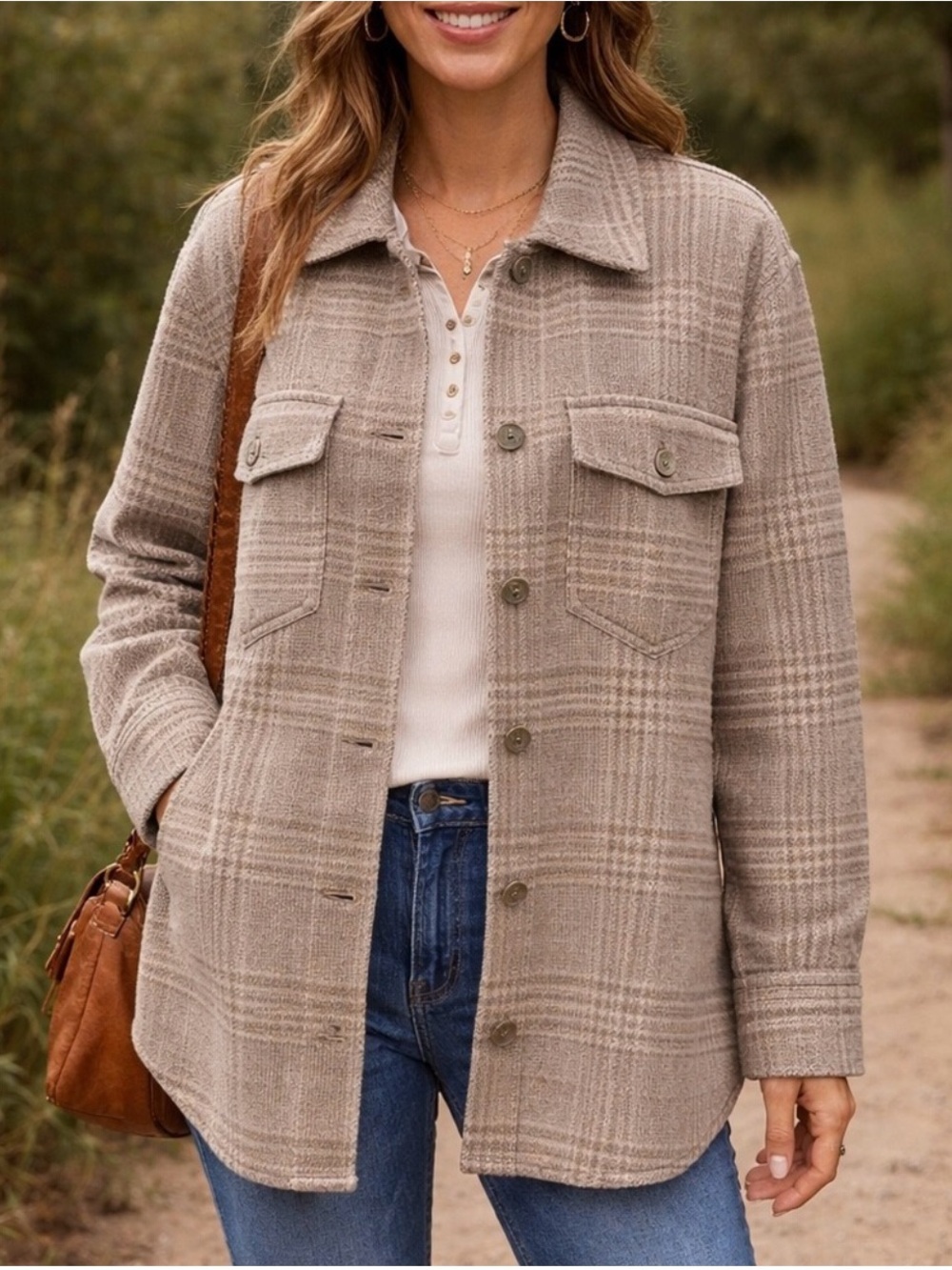 Joie Plaid Thick Oversized Flannel Shacket Shirt Jacket Size Small New with tag